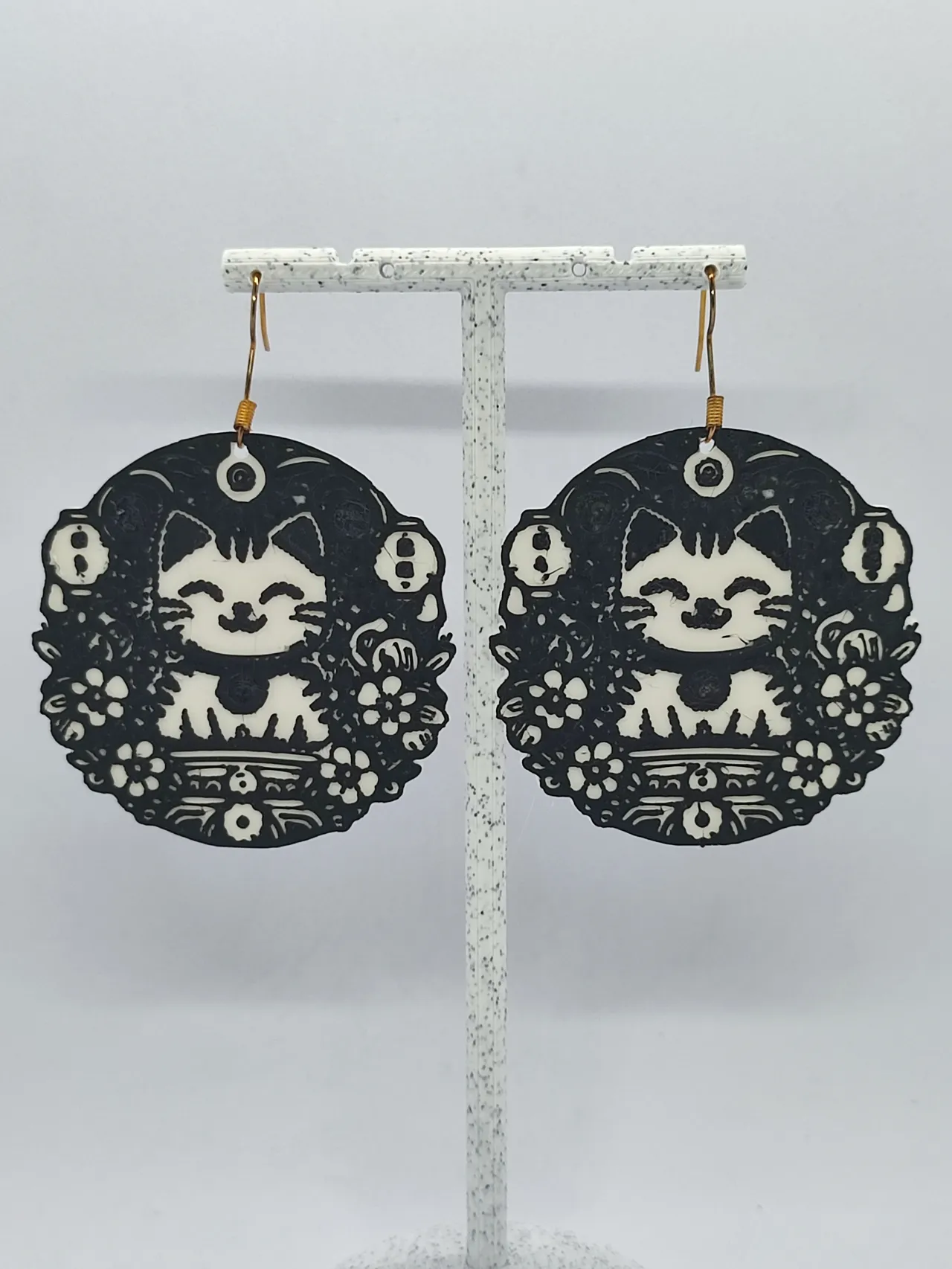 Aretes Maneki-Neko Zen view 3