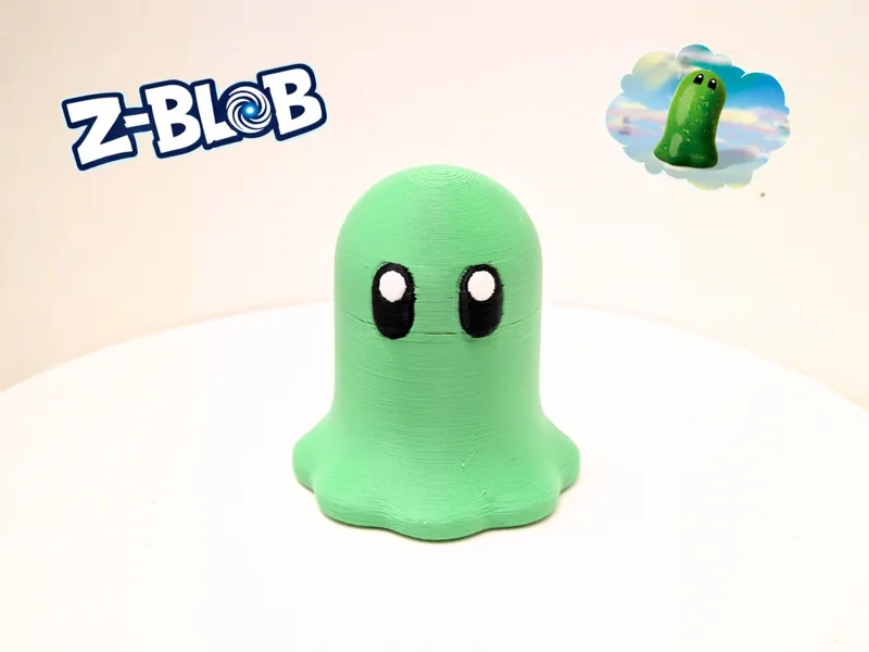 Z-Blob Slime Figure | Fan Art | Dreamzzz Inspired