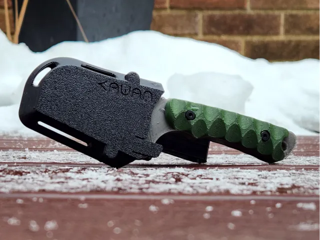 EDC utility knife with sheath utility blade v8