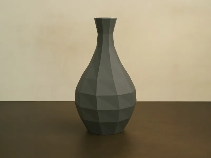 Vase Eckig