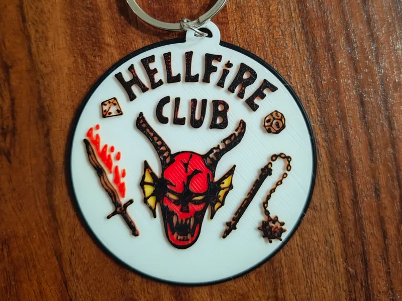 hellfireclub llavero. NO AMS, es por capas