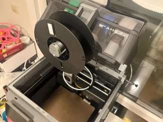 TPU Spool Holder for P2S / X2D Riser - AMS Flipper
