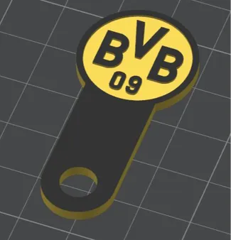 Shopping Cart Chip BVB Dortmund Logo Einkaufswagen