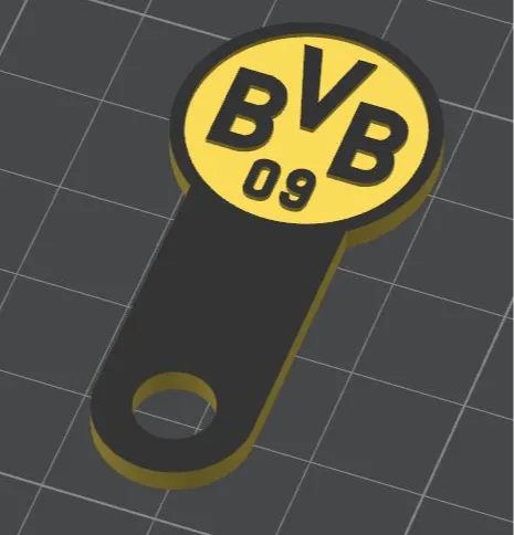 Shopping Cart Chip BVB Dortmund Logo Einkaufswagen