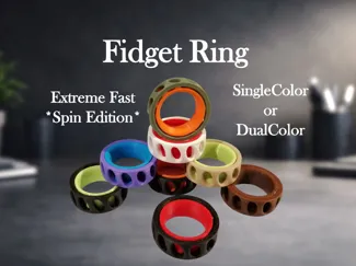 Fidget Ring Ultra Fast / Spin Edition