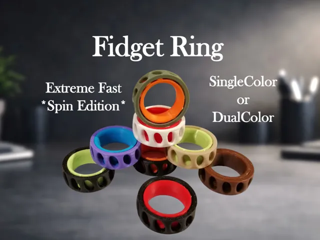 Fidget Ring Ultra Fast / Spin Edition