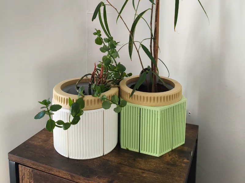 Modular container planter V2