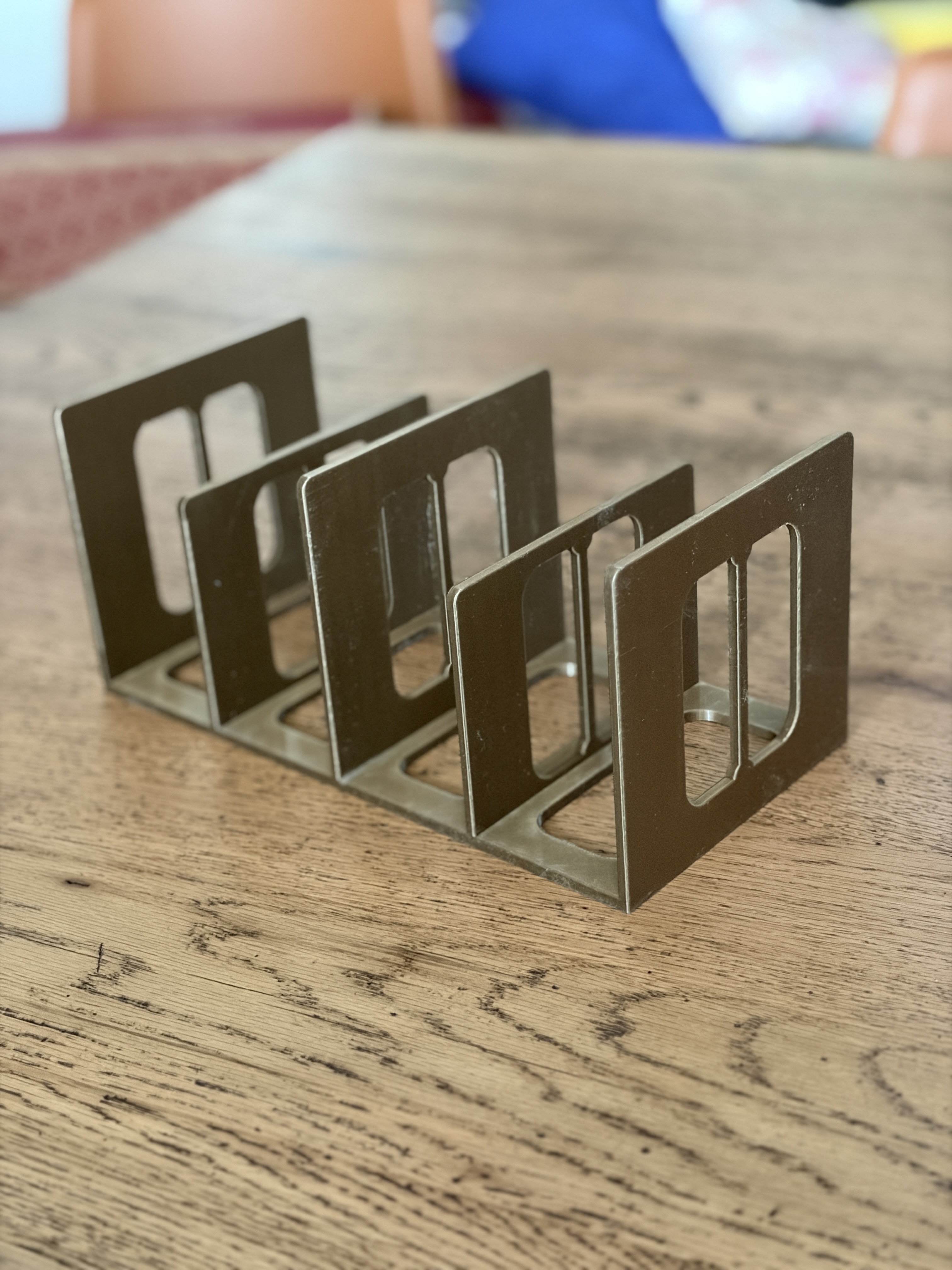 Miniatura 1 do modelo 3D Customizable Parametric Book Holder