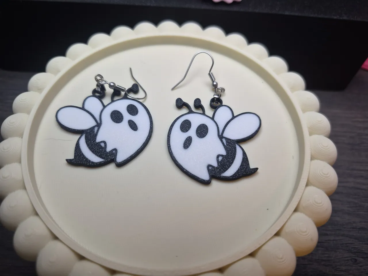 Boo Bee Earrings view 3