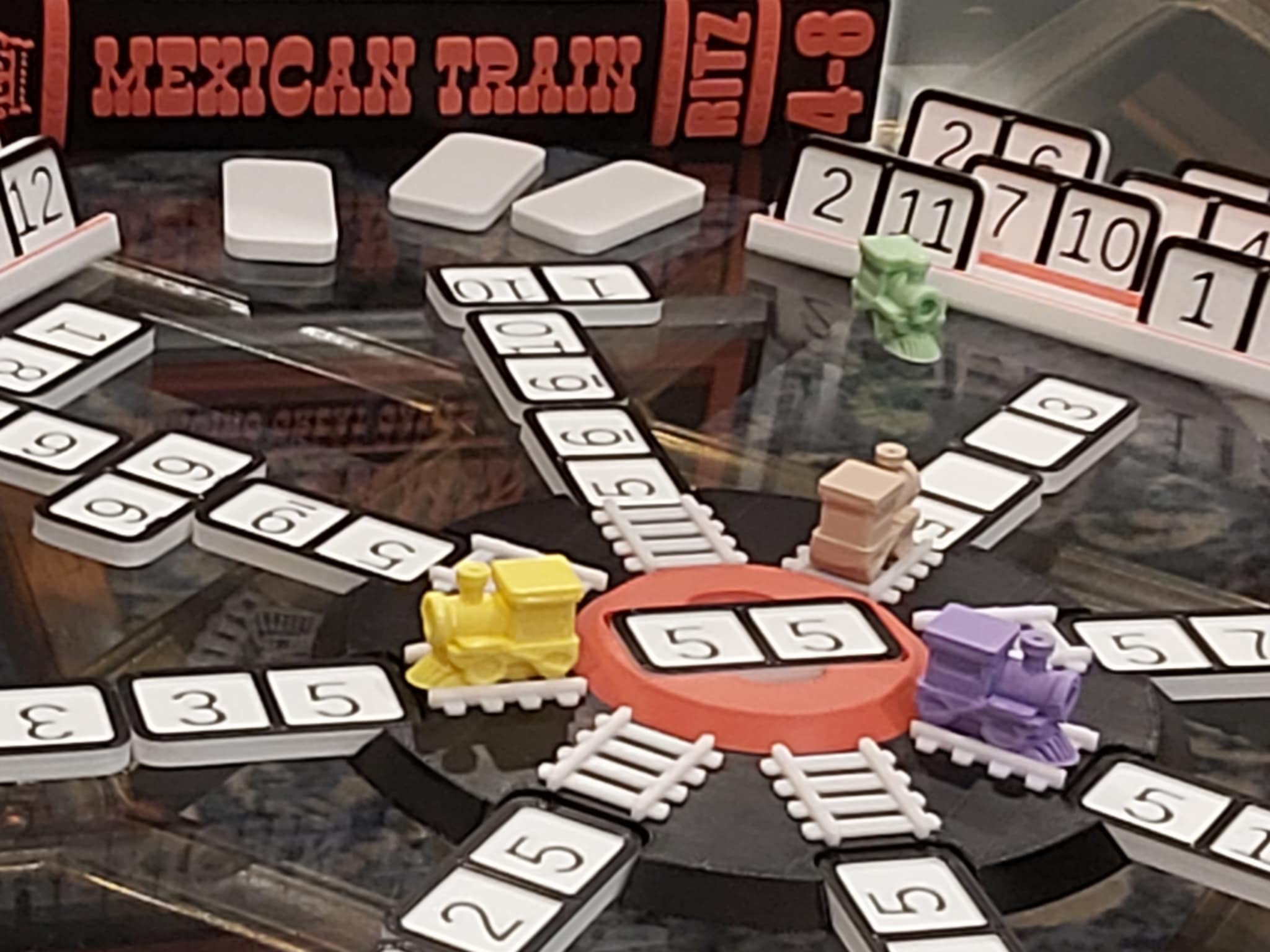 MEXICAN TRAIN (NUMERALS) - Bookcase Edition
