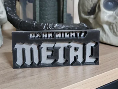Dark Nights Metal - Figurine Plate