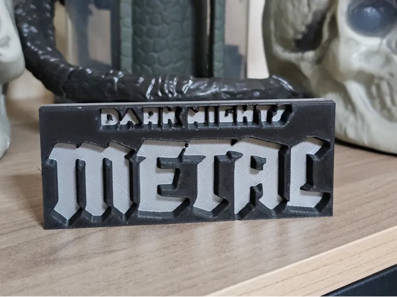 Dark Nights Metal - Figurine Plate