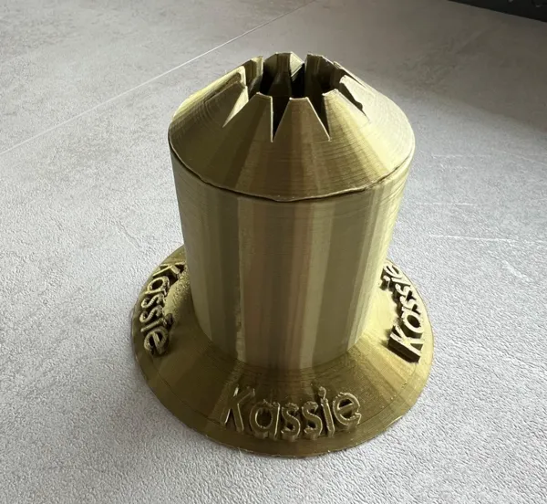 Pot à outil de weeding avec couvercle vissé