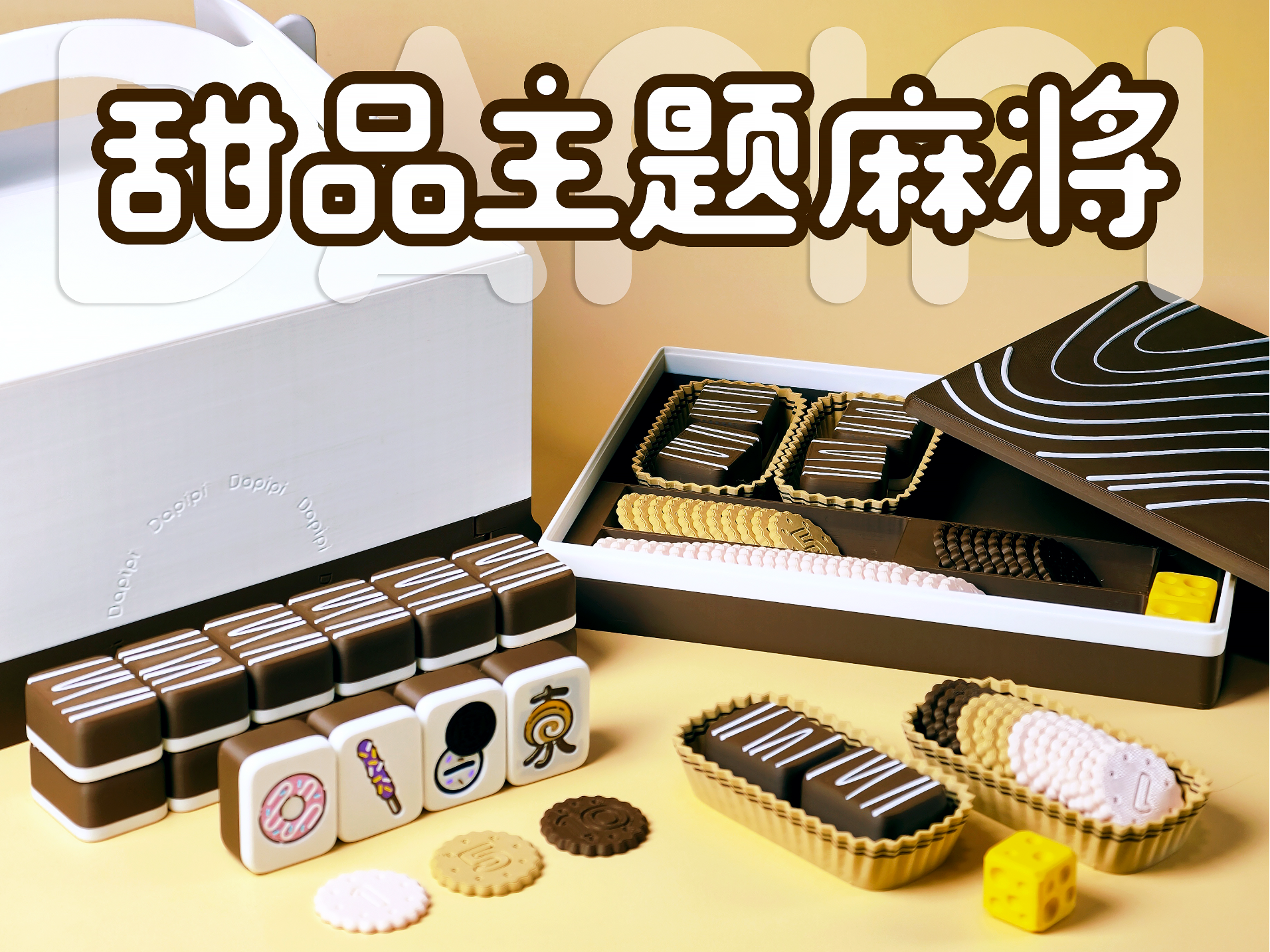 甜品主题麻将