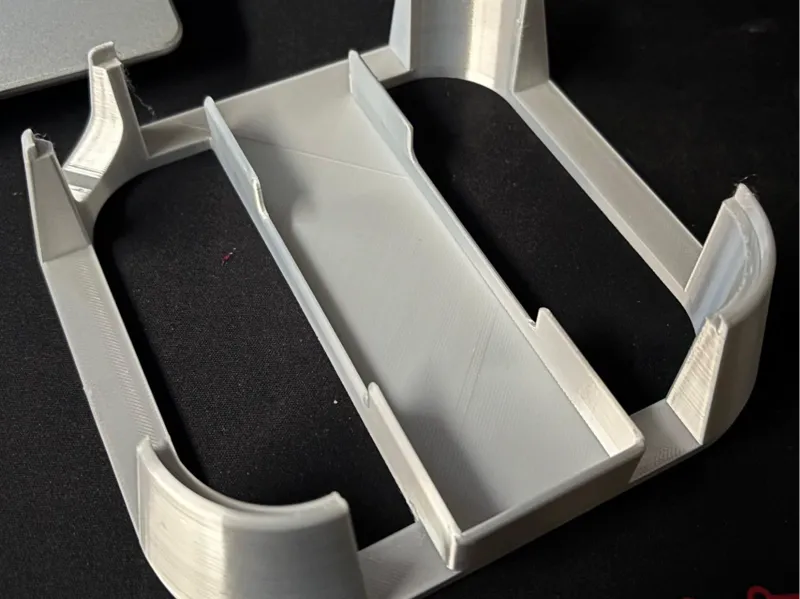Mac Mini M4 Stand with external USB M2 SSD Holder