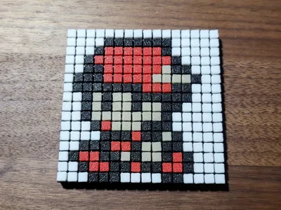 Pokemon Player Gen 2 Walking Pixel Puzzle