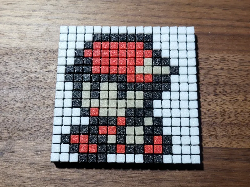 Pokemon Player Gen 2 Walking Pixel Puzzle