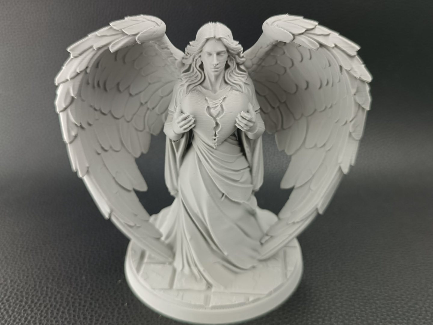 Angel of Love – Valentine’s Heart Sculpture
