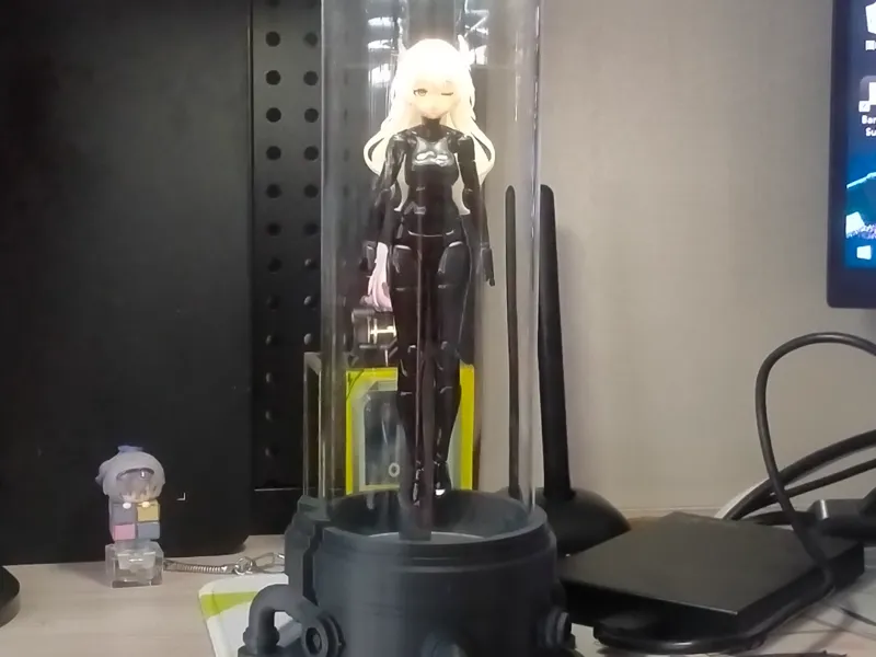 机娘防尘收纳盒LCL培养舱休眠舱