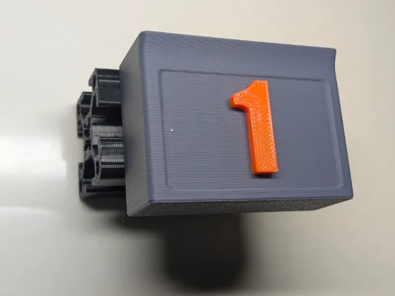 1-50 Numbers (by 5 increments, 23mm Height)