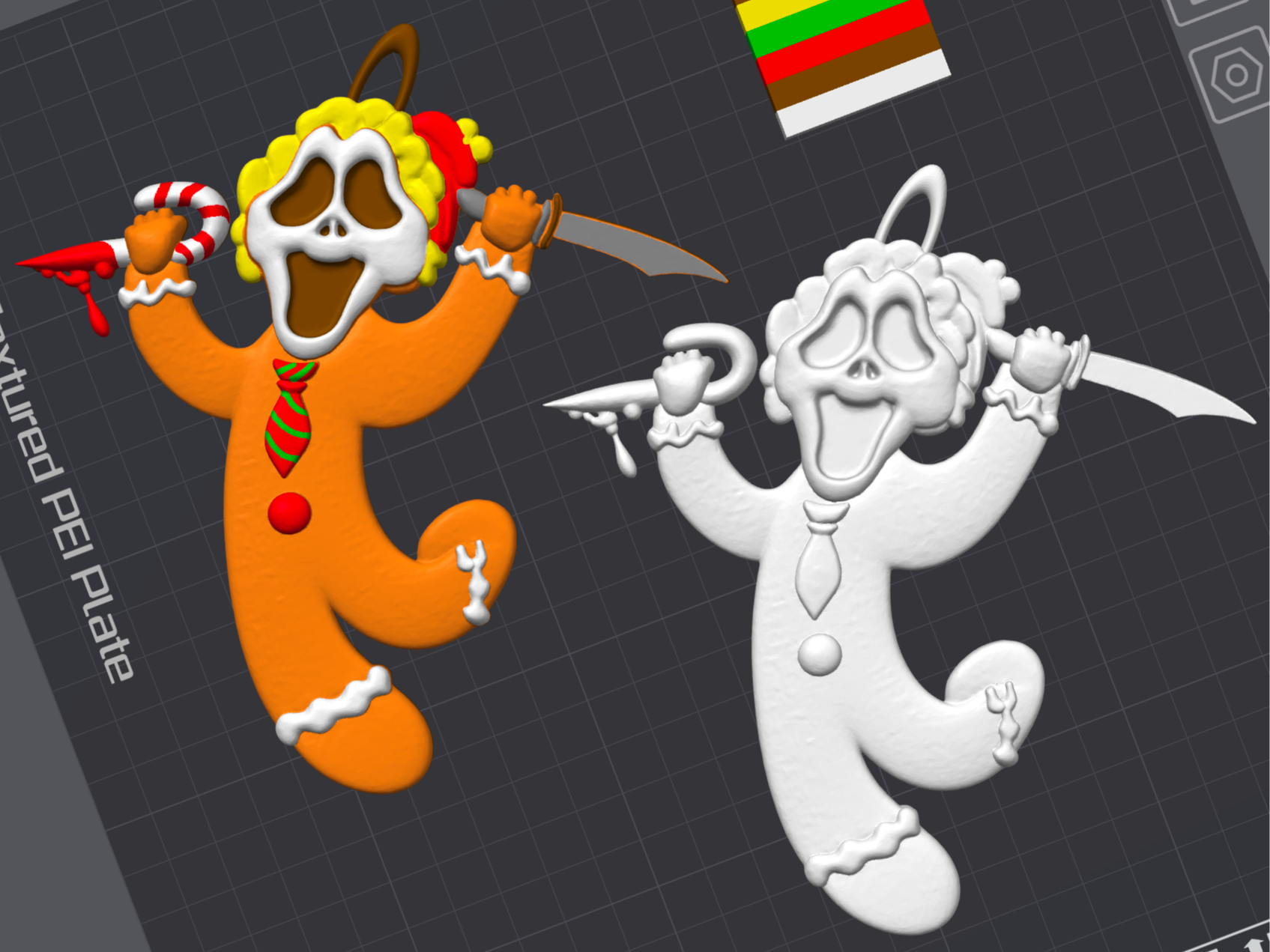 ScreamBite Gingerbread Ornament(AMS & Plain)
