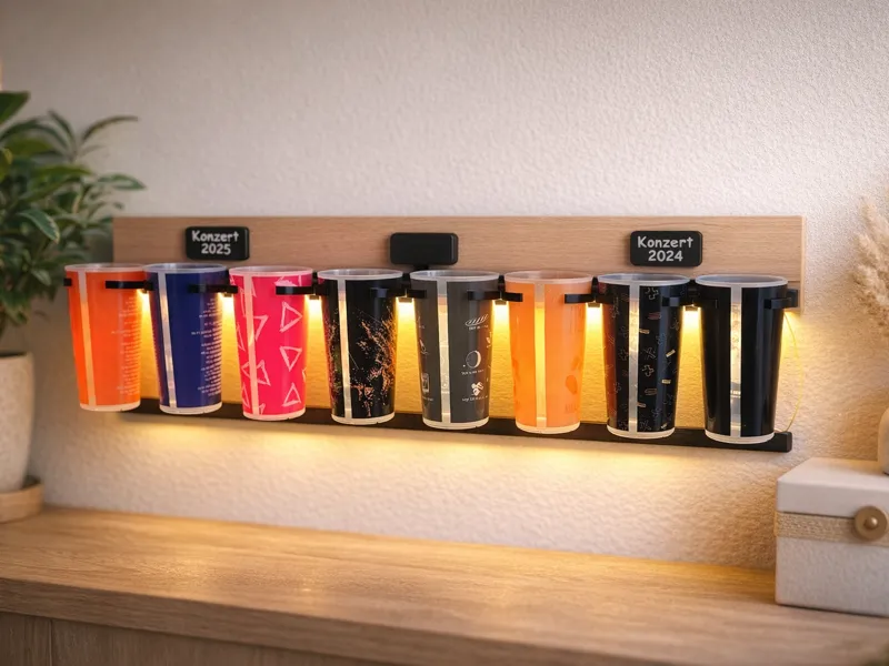 Becherhalter- Wandhalter modular