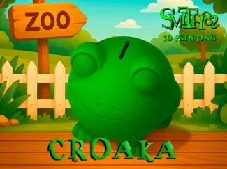Croaka the coin frog