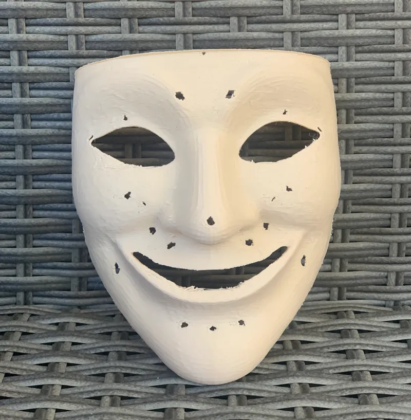 Fast print mask, no support