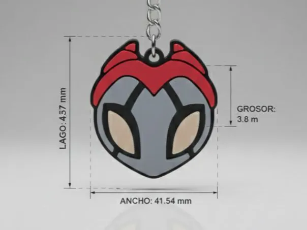 keychain grim hollow kinght