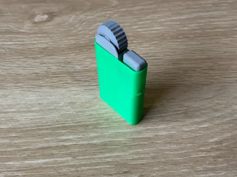 Objeto manipulable: Ratchet Lighter FIdget — referencia de MakerWorld