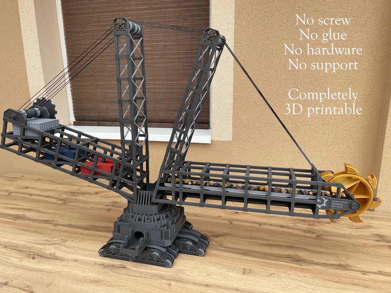 Bucket-Wheel Excavator view 2