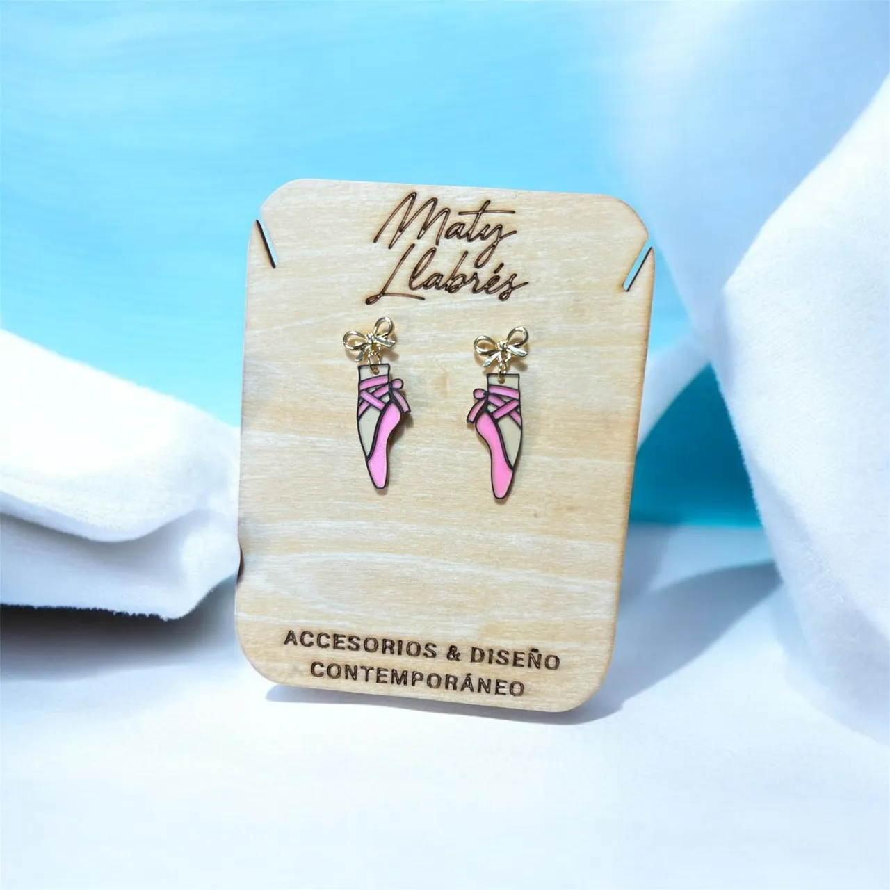 Pendientes zapatos bailarina view 2