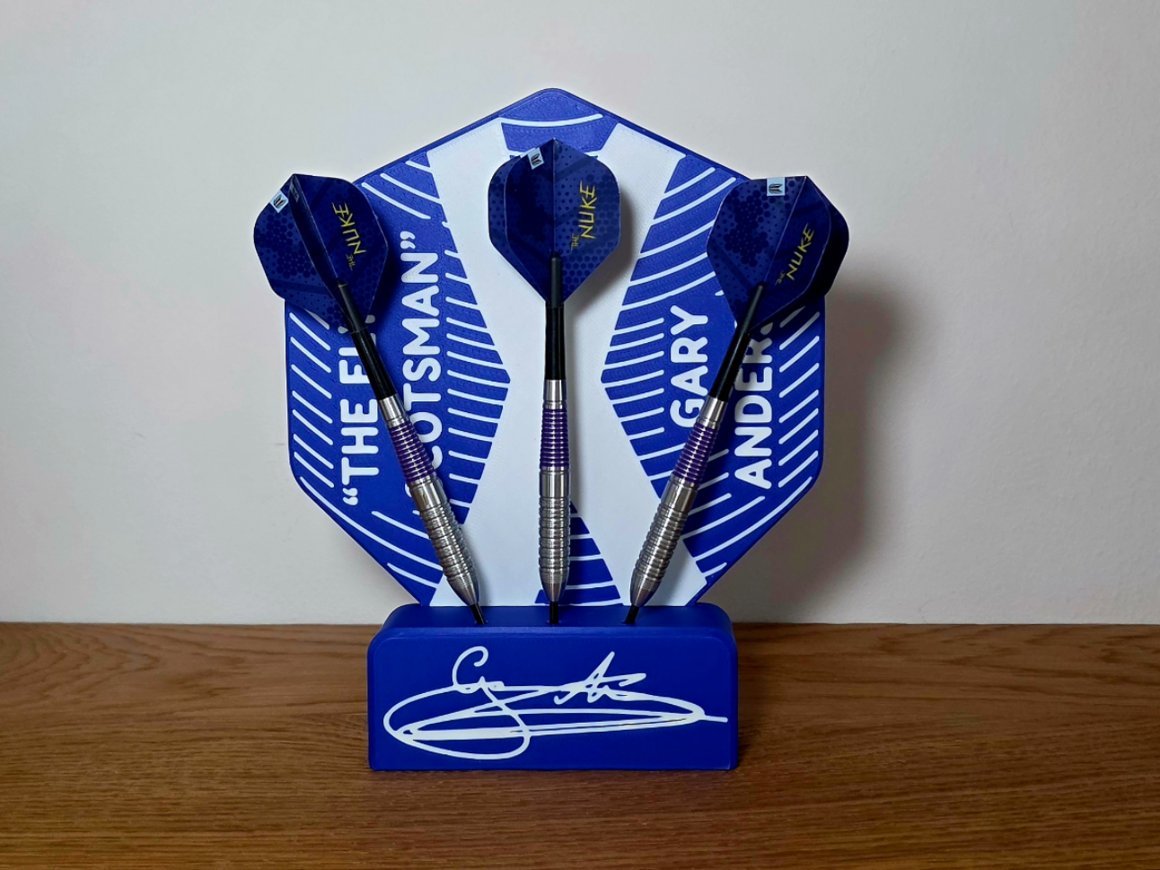 Gary Anderson "The Flying Scotsman" Dart Stand