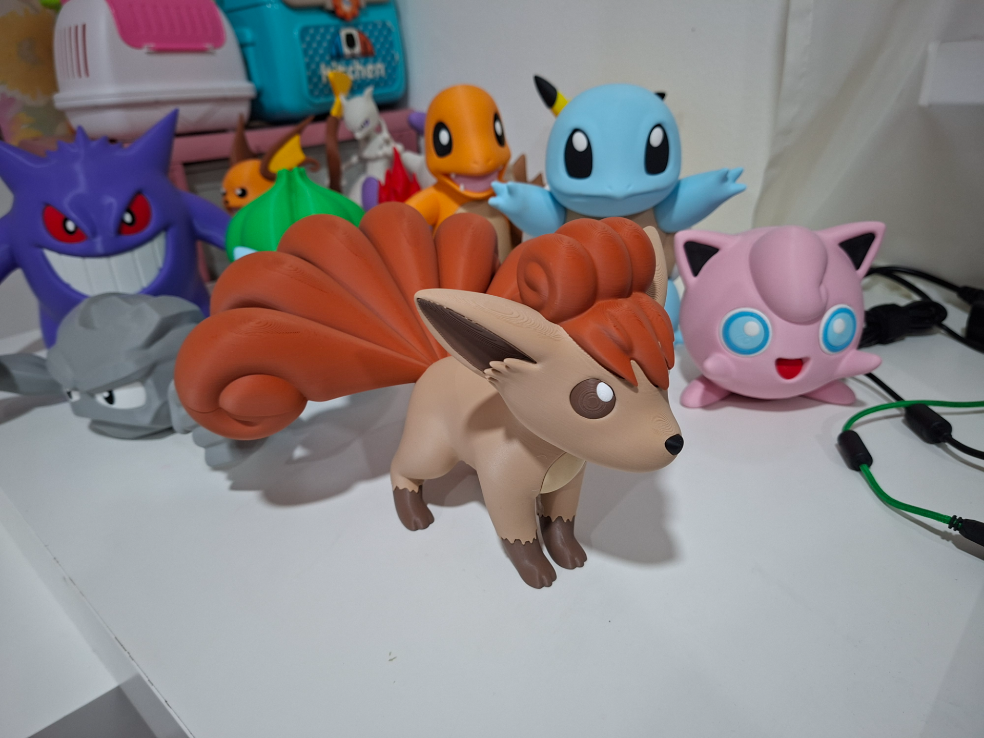 #0037 Vulpix HQ - 15cm Multiparts
