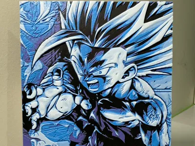 Son Gohan Dragon Ball - Chroma Canvas (HueForge)