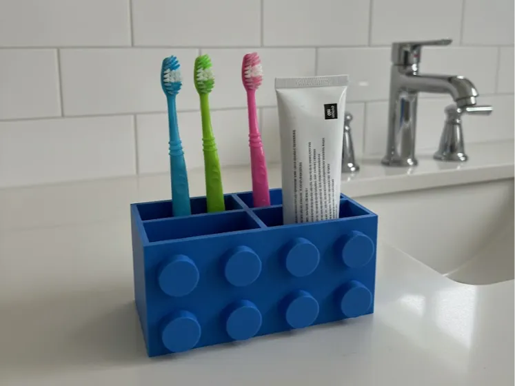 Brick - Style Holder - 3D Printable Organizer