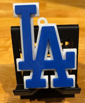 LA Dodgers Ornament