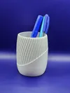 fuzzy skin, 95mm height, 0.2mm layer, 2 walls, 15% infill