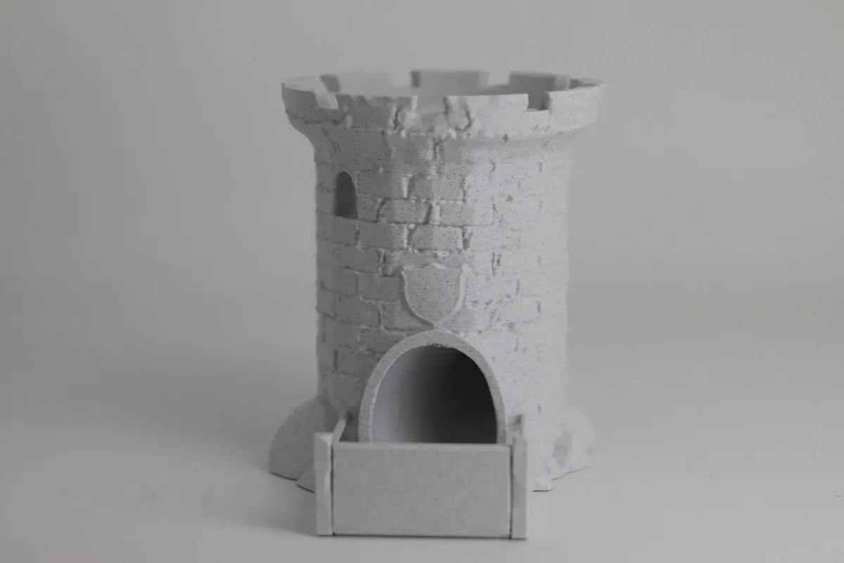 Tour à dés (inspiration médiévale)