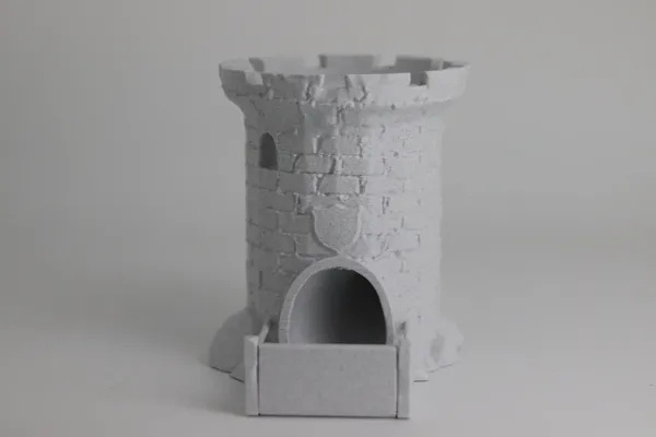 Tour à dés (inspiration médiévale)