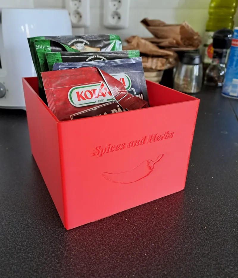 modular box for spices compatible with IKEA