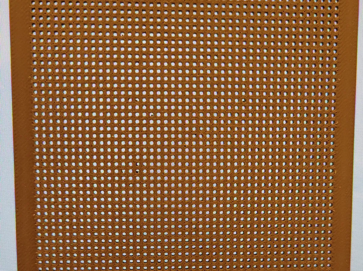 Cadre et grille pour point de croix