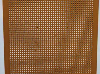 CROSS-STITCH EMBROIDERY MESH WITH FRAME