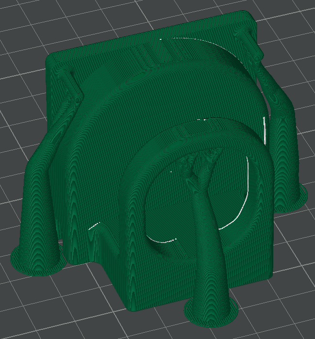 Miniatura 2 do modelo 3D 徕芬i2扫振电动牙刷充电底座支架