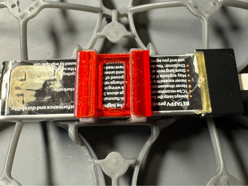 Mobula 7 V4 frame battery adapter spacer
