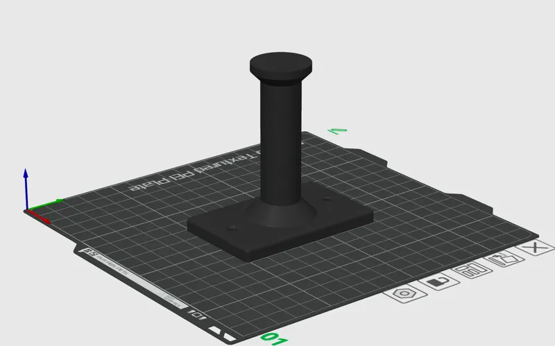 Spool wallmount