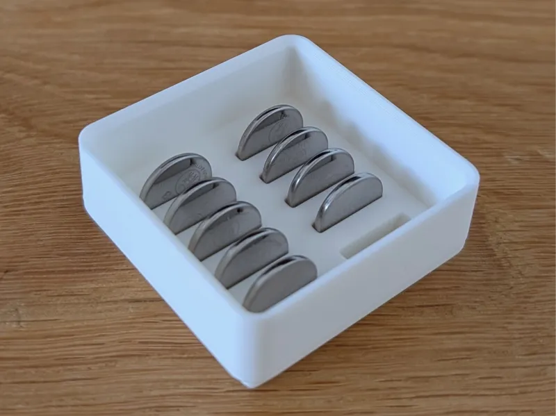 Gridfinity 1x1x2u CR1220 Batteries