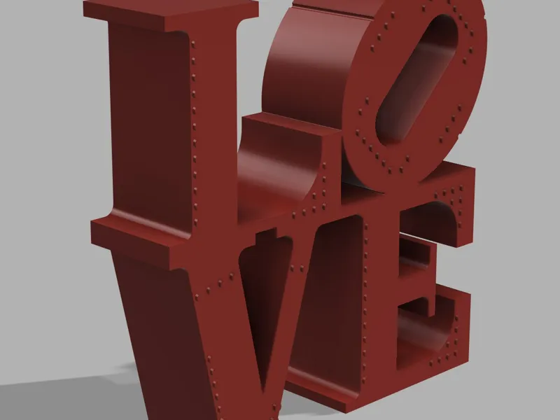 LOVE Brick Inspired