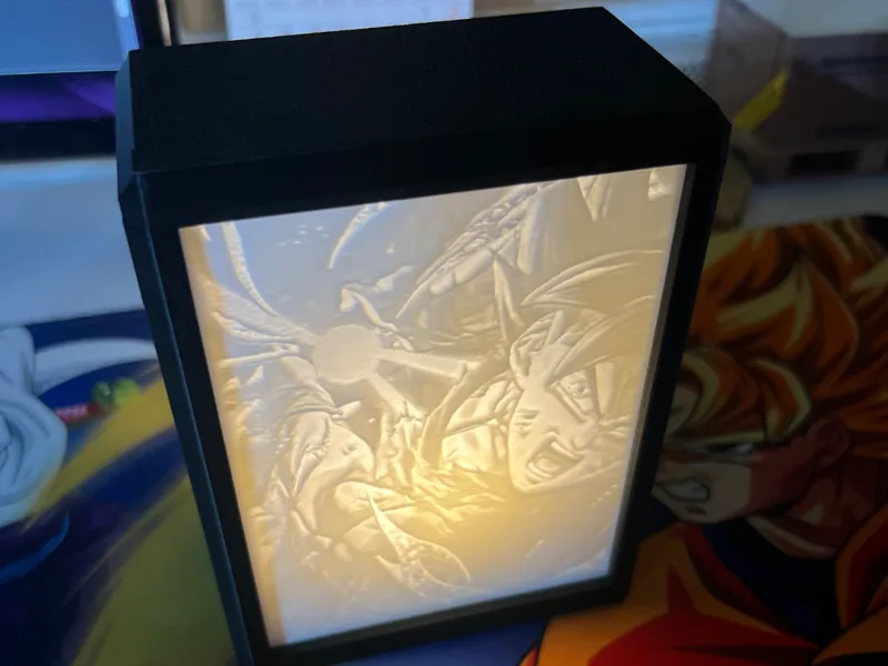 Rahmen für Lithophane Bilder
