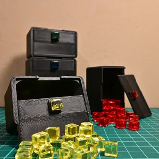 Terraforaming Mars_Player Token Box_w/Stone Socket